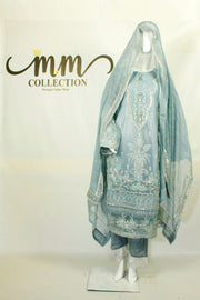 Gota Kinari & Silver Ensemble: Embrace Eastern Elegance - M.M Collection - 