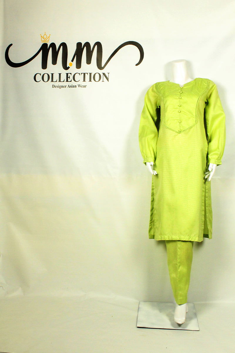 Graceful Shalwar & Bell Cuffs: Family Ensemble for Every Occasion - M.M Collection - 