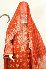 Machini Dupatta & Shameez Work Kameez: Exquisite Ensemble - M.M Collection - 